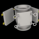 Thùng nam châm phẳng 2 mặt